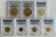 1976-s U. S. 7 Coin Proof Set-pcgs Pr69dcam ($1's-50c-25c-10c-5c) And Pr69rd (1c)