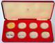 1977 Queen's Silver Jubilee Set Of 8 X Sterling Silver Proof Commemorative Set