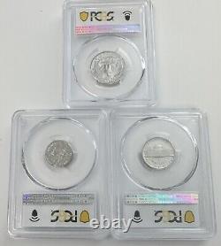 1977 S Proof Set PCGS Graded PF 70 Deep Cameo Uncirculated 3 Coin Lot
