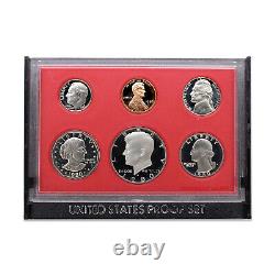 1980-1989 Proof Set Run Original Box CN-Clad 10 Sets 52 Coin Lot US Mint