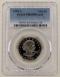 1980 S U. S. 6 Coin Proof SetPCGS PR69DCAM ($1-50C-25C-10C-5C-1C)Free Shipping