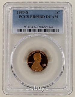 1980 S U. S. 6 Coin Proof SetPCGS PR69DCAM ($1-50C-25C-10C-5C-1C)Free Shipping
