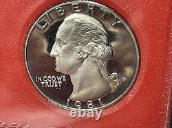 1981 S MINT Type 2 United States Proof Set RARE AND SPECIAL IN MANY WAYS