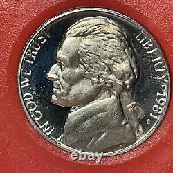 1981 S MINT Type 2 United States Proof Set RARE AND SPECIAL IN MANY WAYS