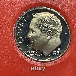 1981 S MINT Type 2 United States Proof Set RARE AND SPECIAL IN MANY WAYS