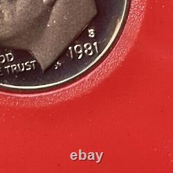 1981 S MINT Type 2 United States Proof Set RARE AND SPECIAL IN MANY WAYS