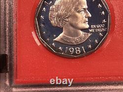 1981-S Proof Set Type 2 All Six Coins Bulbous Serif S. See Photos-020725-98