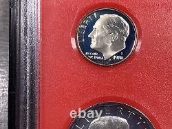 1981-S Proof Set Type 2 All Six Coins Bulbous Serif S. See Photos-020725-98