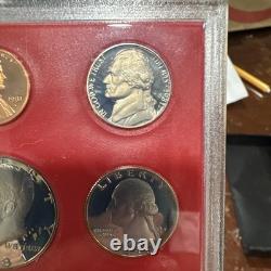1981 S Type 2 United States Proof Set All 6 Coins Clear S Mintmarks