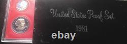 1981 S United States Proof Type 2 Coin Set