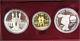 1983-1984 Olympic 3 Coin Commemorative Proof Set With $10 Gold & 2 Silver Dollars