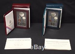 1983-1997S Prestige Proof Set Run 90% Silver Dollars 14 Sets 92 US Mint Coins