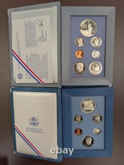 1983-1997 Full Run Prestige Proof Sets U. S. Mint OGP COA (14 Total)
