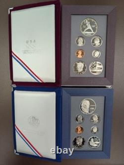1983-1997 Full Run Prestige Proof Sets U. S. Mint OGP COA (14 Total)