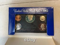 1983 Proof Set With Original Box As Shown