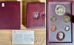 1983-S-1997-S 14 US Mint Prestige Proof Sets Complete Run 1996-S 10.8 ozt Silver