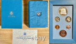 1983-S-1997-S 14 US Mint Prestige Proof Sets Complete Run 1996-S 10.8 ozt Silver