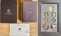 1983-S-1997-S 14 US Mint Prestige Proof Sets Complete Run 1996-S 10.8 ozt Silver