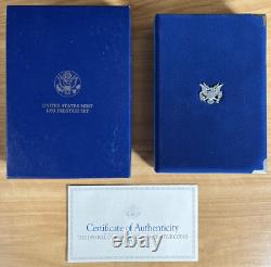 1983-S-1997-S 14 US Mint Prestige Proof Sets Complete Run 1996-S 10.8 ozt Silver