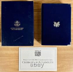 1983-S-1997-S 14 US Mint Prestige Proof Sets Complete Run 1996-S 10.8 ozt Silver