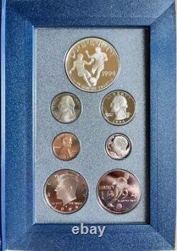 1983-S-1997-S 14 US Mint Prestige Proof Sets Complete Run 1996-S 10.8 ozt Silver