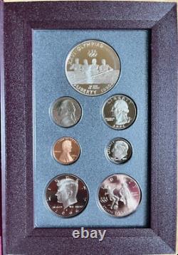 1983-S-1997-S 14 US Mint Prestige Proof Sets Complete Run 1996-S 10.8 ozt Silver