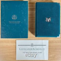 1983-S-1997-S 14 US Mint Prestige Proof Sets Complete Run 1996-S 10.8 ozt Silver