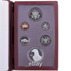 1983 S Prestige Proof Set Olympics 90% Silver Dollar 6 Coins No Box or COA