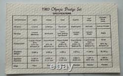 1983 US Olympic Prestige Proof Set. Free Shipping. Offers Welcome