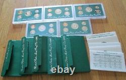 1984 to 1998 Proof Sets U. S. Mint 15 Proof Set San Francisco Mint with COA