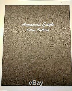 1986-2015 29-Coin Proof Silver American Eagle Set in Dansco Album Silver Eagle