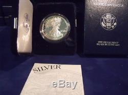 1986 2015 American Eagle Silver Dollar Proof Set Coa