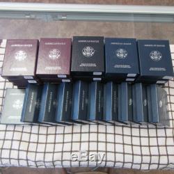 1986-2016 Silver Eagle Proof Set (30 Coins)