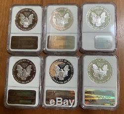 1986-2019 Complete 33 Coin Silver Eagle Proof Set NGC PF69 UCAM