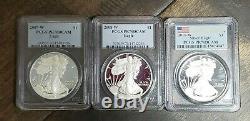 1986-2020 $1 American Silver Eagle PR70 DCAM Proof Set 34 Total Coins PCGS