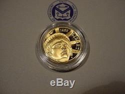 1986 Liberty 3 Coin Proof Set Gold $5, Silver $1, & Half Dollar NO RESERVE