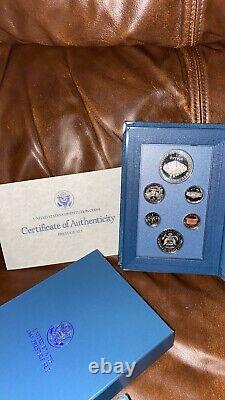 1987-S Prestige set Also With 1987-S Constitutional coin Which Is Another Set