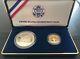 1987 United States Constitution Coins $1 Silver & $5 Gold Proof Coin Set Withcoa