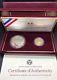 1988 $5 Gold And $1 Silver Olympic Coins Proof Us Mint Commemorative Coin Set