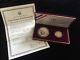 1988 Olympic Five Dollar Gold & Silver Dollar Proof Coin Set Certificate