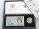 1990 Deluxe £5 Five Pound Silver Proof Coin £5 Five Pound Banknote Set Box Coa