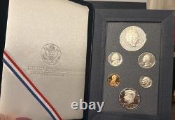 1990 US MINT PRESTIGE PROOF SET with OGP & COA