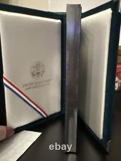 1990 US MINT PRESTIGE PROOF SET with OGP & COA