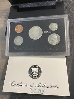 1992, 1994, 1995, 1996 Us Mint Silver Proof Sets All Coa / Original Owner