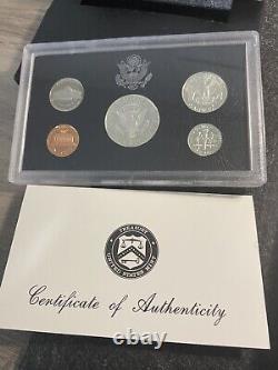 1992, 1994, 1995, 1996 Us Mint Silver Proof Sets All Coa / Original Owner