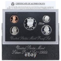 1992-1998 Proof Set Run Original Box 90% Silver 7 Sets 35 Coins US Mint