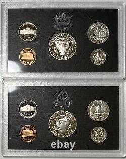 1992-1998 Silver Proof Set 90% 7 Sets total 35 Coins Original Packaging