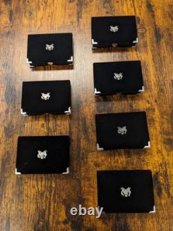 1992-1998 US Mint Issued Premier SILVER Proof Sets As Pictured. 7 Sets