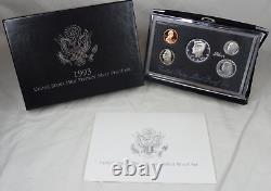 1992-1998 US Mint Premier Silver Proof Sets 90% Silver OGP COA 7 Annual Sets