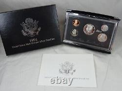 1992-1998 US Mint Premier Silver Proof Sets 90% Silver OGP COA 7 Annual Sets